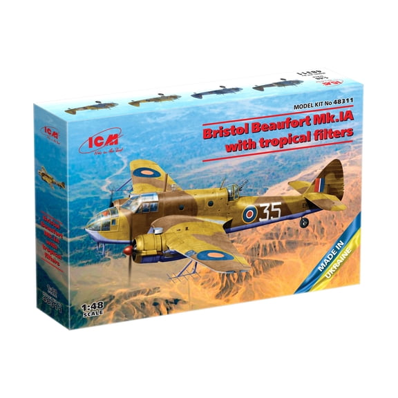 ICM Bristol Beaufort Mk.IA w/Tropical Filters New