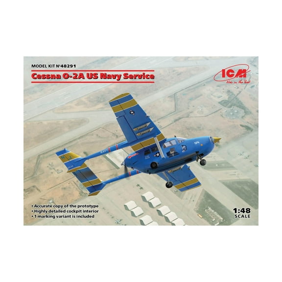 ICM Cessna O-2A - US Navy Service New