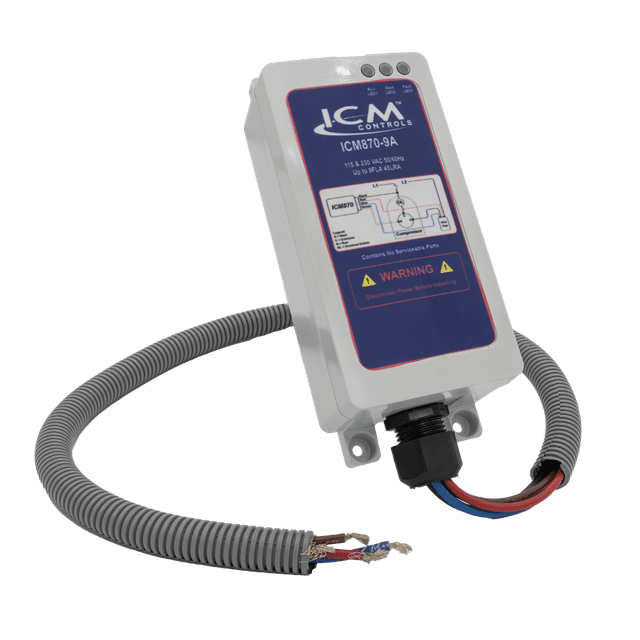 ICM Controls ICM870 Series 9A Soft Start HVAC OverCurrent Protection