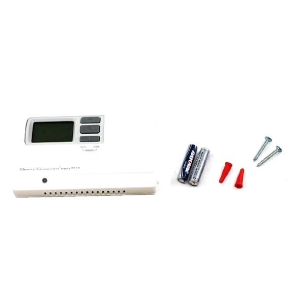 ICM Controls SC5010 Programmable SimpleComfort Thermostat - 1 Heat/1 Cool/1 Heat Pump (Dual Powered), replacement for SC3000L, SC5011, SC3001L, SC3010L