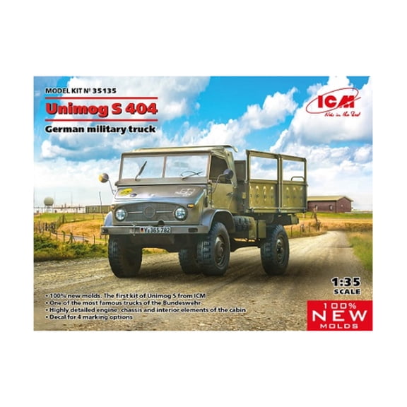 ICM German Unimog S404 New