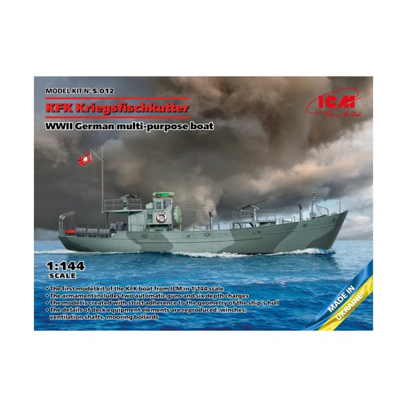 ICM KFK Kriegsfischkutter WWII German Multi-Purpose Boat New