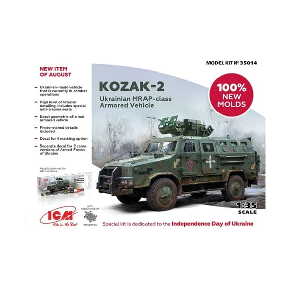 ICM Kozak-2 Ukrainian MRAP-Class Armored Vehicle New