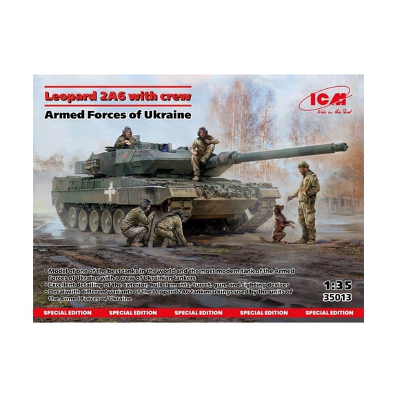 ICM Leopard 2A6 w/Crew New