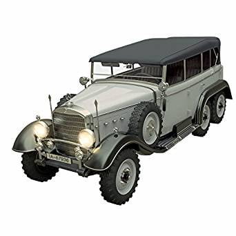 ICM Models 1/72 G4 1935 Prod WWII German Staff Car Snap fit Model Kit