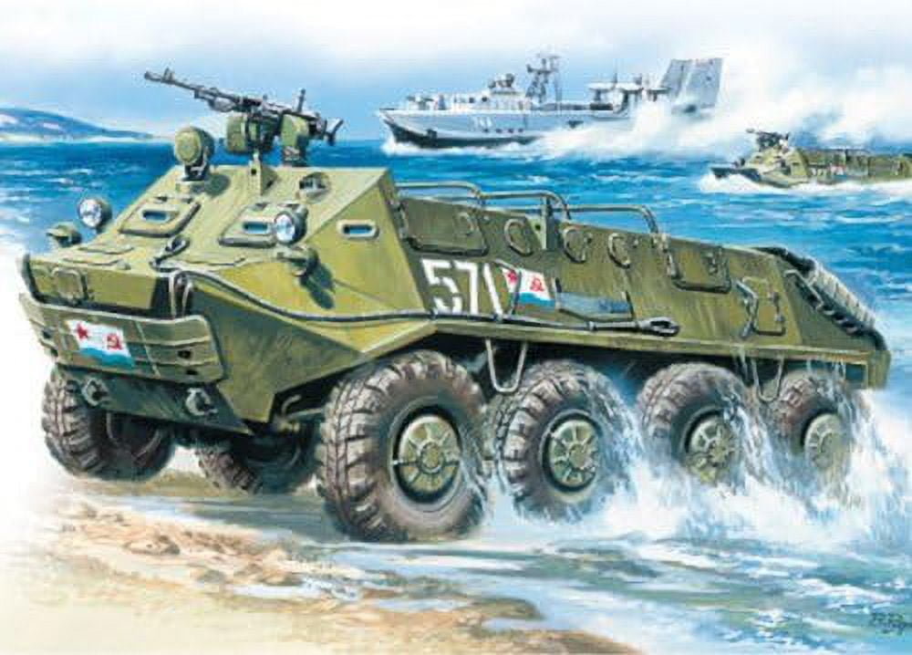 ICM Models BTR-60P Armored Personnel Carrier Building Kit