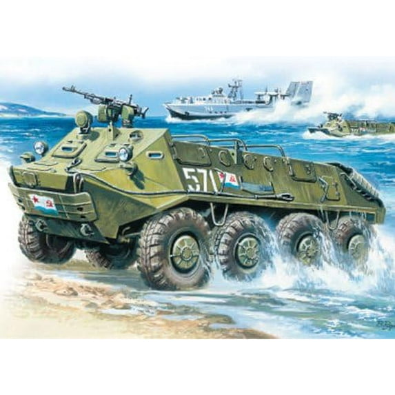 ICM Models BTR-60P Armored Personnel Carrier Building Kit