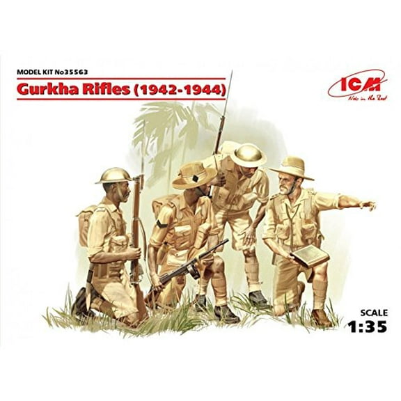 ICM Models CM Gurkha Rifles 1942-1944 Model Kit (1/35 Scale)