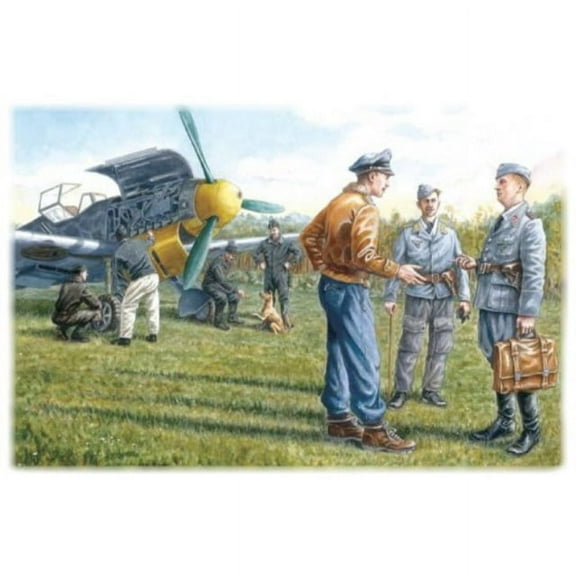 ICM Models German Luftwaffe Ground Personnel 1939-1945 Building Kit