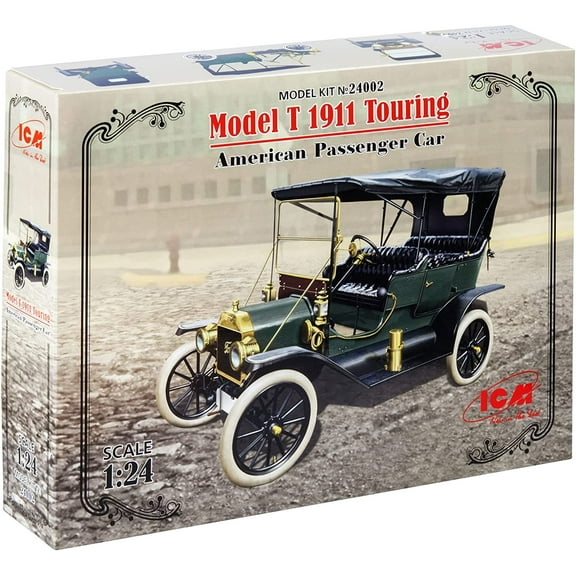 ICM Models Model T 1911 Touring American Passenger Car Model Kit