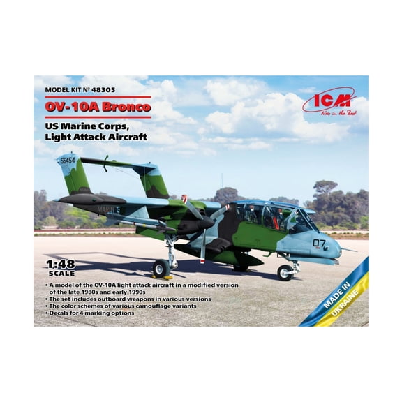 ICM US Marine Corps OV-10A Bronco Light Attack Aircraft New