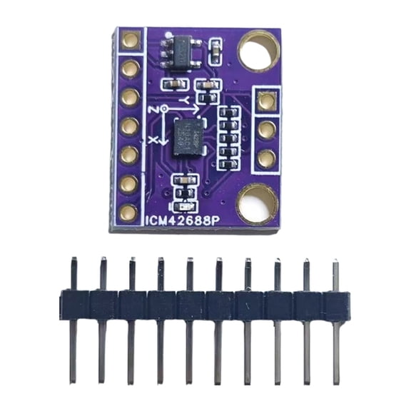 ICM42688 Six- IMU Module 6- Attitude Sensor Low Temperature Drift and Offset Supports IIC SPI Driver