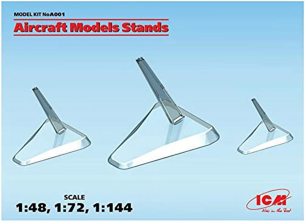 ICMA001 1:144 1:72 1:48 ICM Aircraft Models Stands Set [MODEL BUILDING KIT]