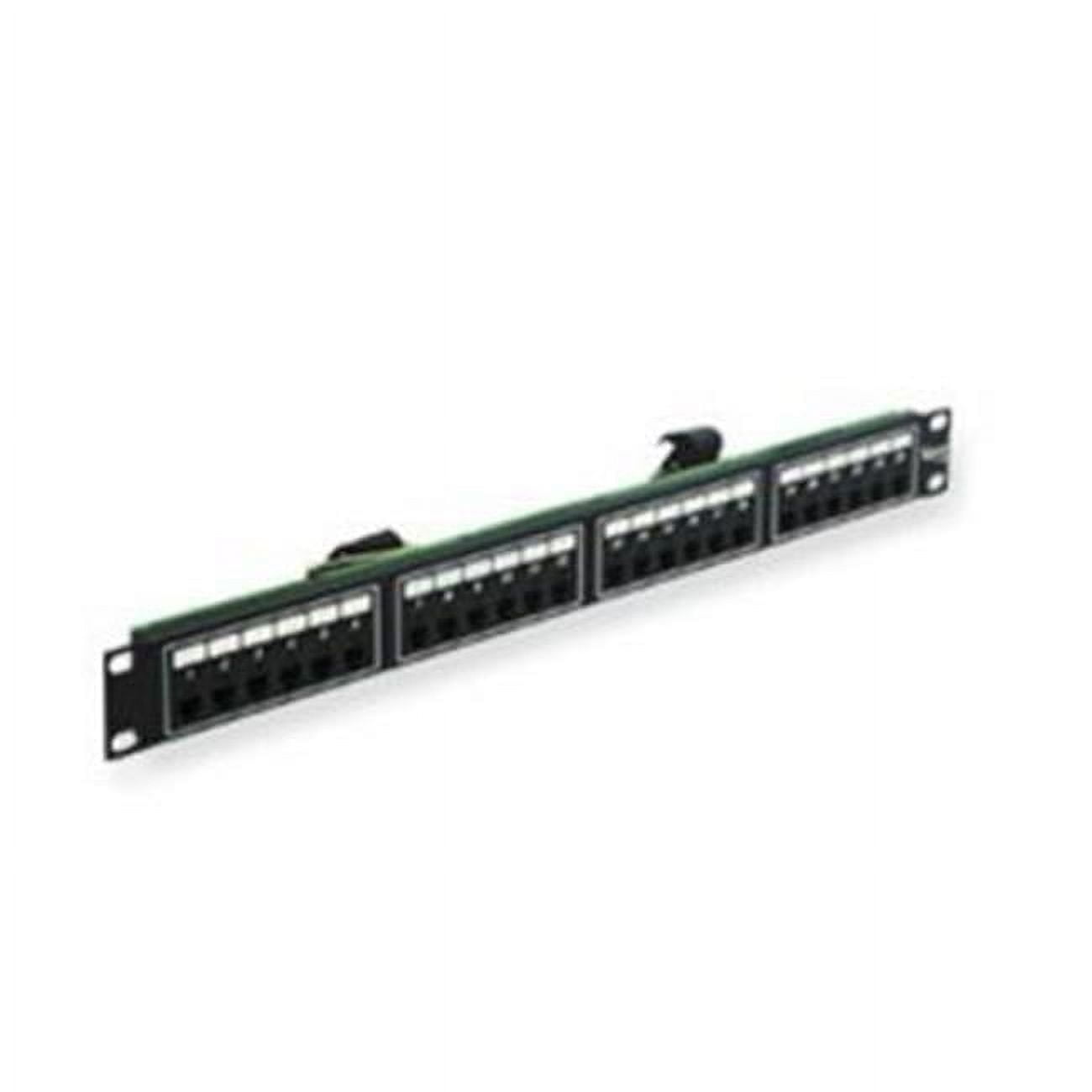 ICMPP024T4 PatchPanel 24PT TELCO 6P4C 1RMS H - Black - Walmart.com