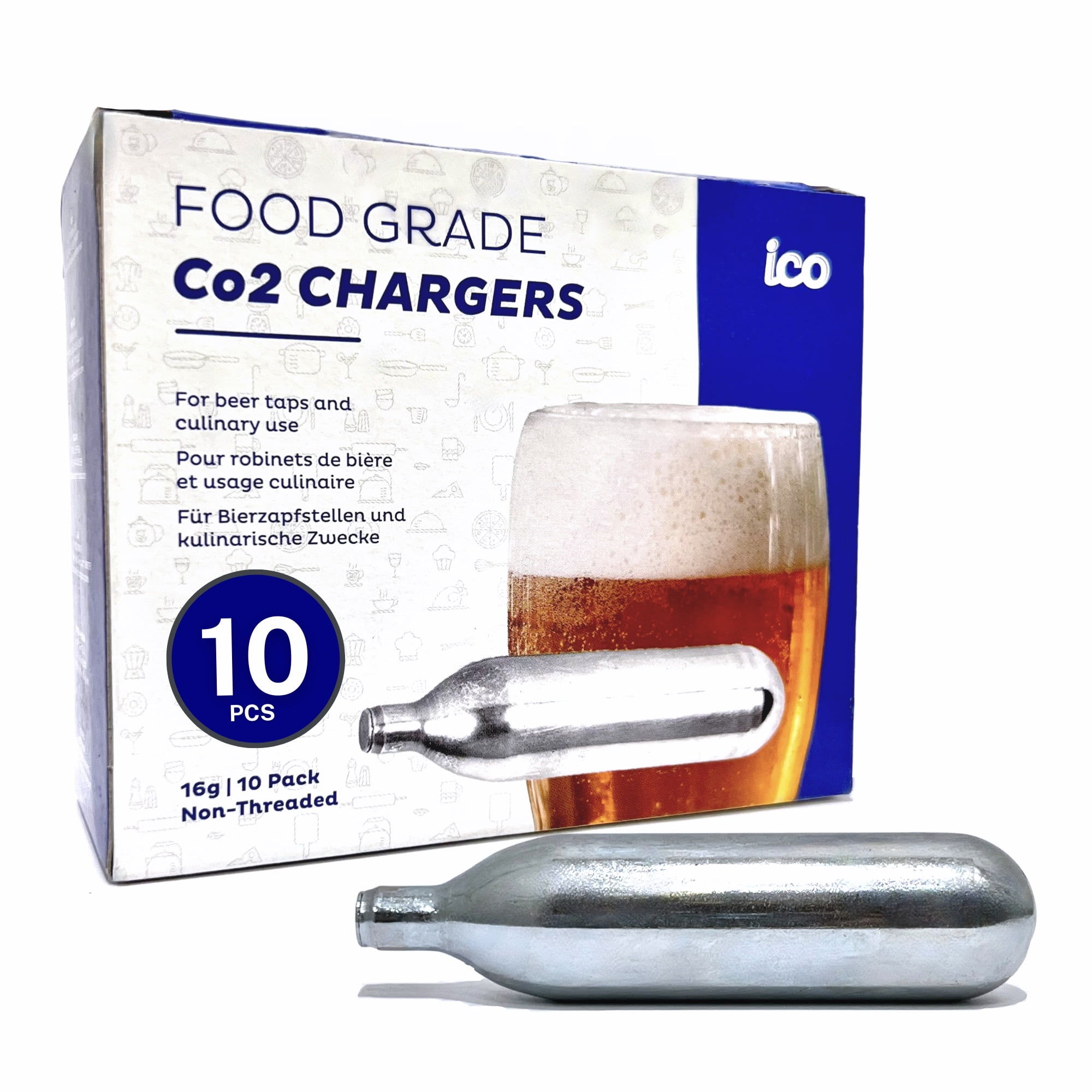 Food Grade CO2 Cartridges For A Healthy Beverage Experience!