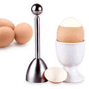 ICO Egg Topper Cutter Cracker Egg Shell Opener Remover for Soft and Hard Boiled Eggs, Stainless Steel