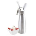 thumbnail image 1 of ICO Professional Aluminum Whipped Cream Dispenser for Use with 8g Whip Cream Chargers, 1 Pint, 1 of 3