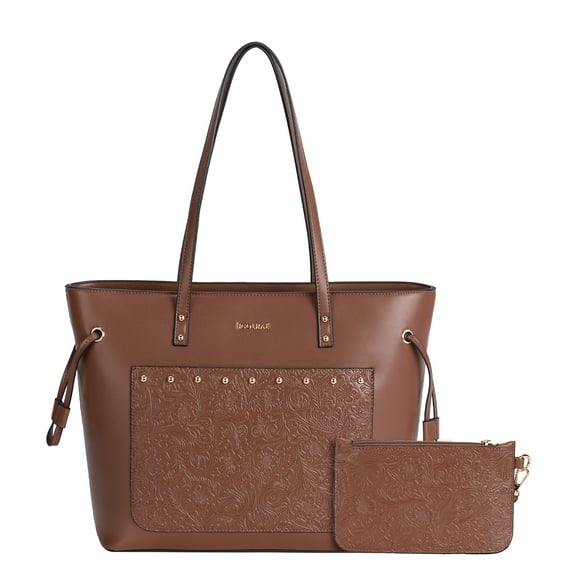 ICOLRAE Totes bag For Women Designer Fashion Purses Tote Bag Vegan Leather Shoulder Bag Work Bags Office Travel