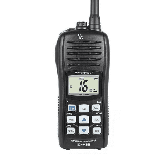 ICOM IC-M33 walkie talkie 2-way Radio Intercom Maritime Marine VHF Radios Floating Handheld Machine VHF Ship Port