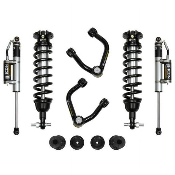 ICON K93203TA 0-3.5 in. Stage 3 Suspension System with Tubular UCA Aluminum Knuckle for 2019-2021 Ford Ranger
