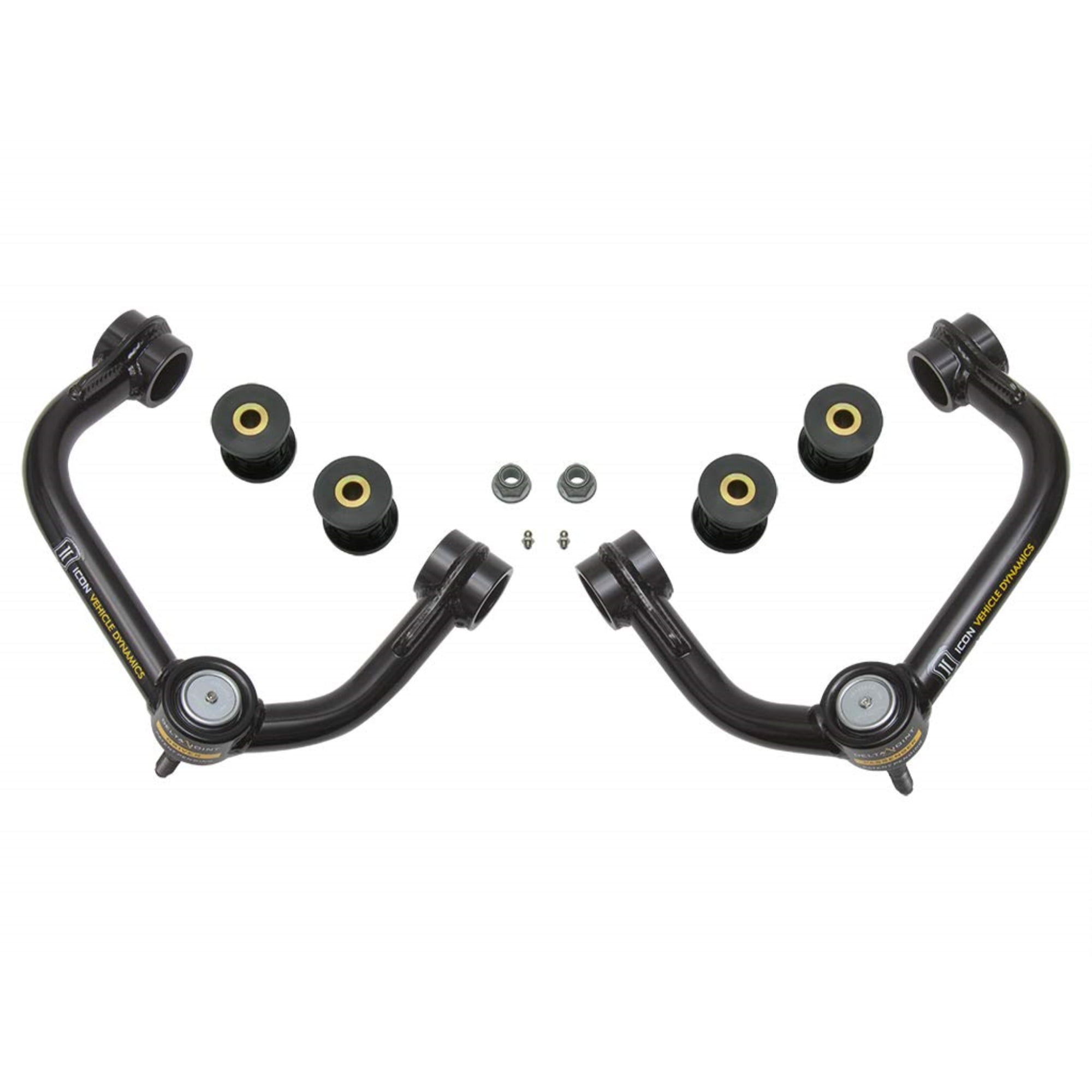 ICON Tubular Upper Control Arm/Delta Joint Kit, Compatible with 2004-20 Ford F150, 98500DJ