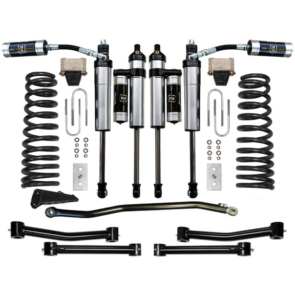 ICON 2003-2008 Ram 2500/3500 4WD, 4.5" Lift, Stage 4 Suspension System