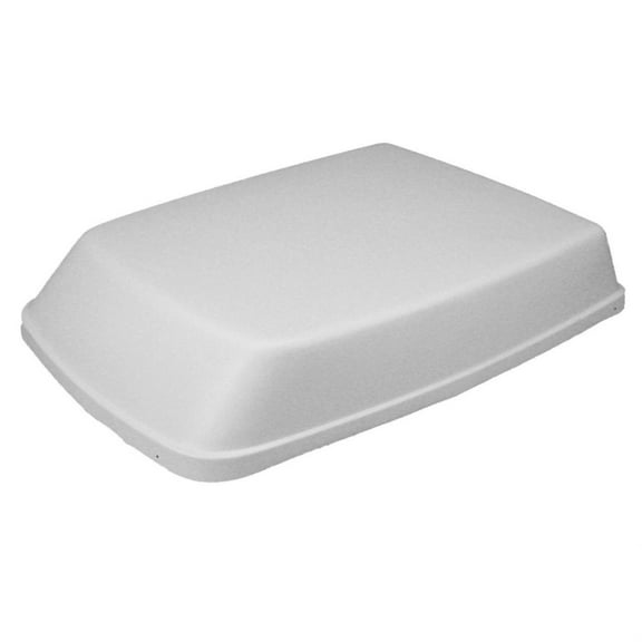 ICON 752, Polar White Plastic 10 lb, Air Conditioner Shroud, for RV Exteriors, Duo-Therm Penguin
