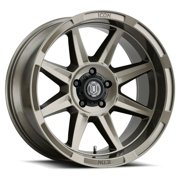 ICON Alloys Bandit, Gloss Bronze, 20 x 10 / 6 x 150, -24mm Offset, 4.5" BS