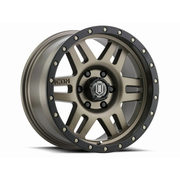 ICON Alloys Six Speed, Bronze, 17 x 8.5 / 6 x 135, 6mm Offset, 5" BS
