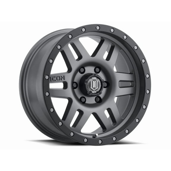 ICON Alloys Six Speed, Titanium, 17 x 8.5 / 6 x 135, 6mm Offset, 5" BS