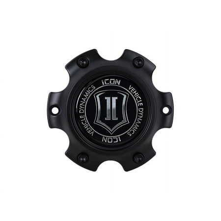 ICON Alloys Center Cap for 17 Rebound, Alpha, Compression w/6x5.5 Bolt Pattern Fits select: 2007-2023 CHEVROLET SILVERADO, 1995-2022 TOYOTA TACOMA
