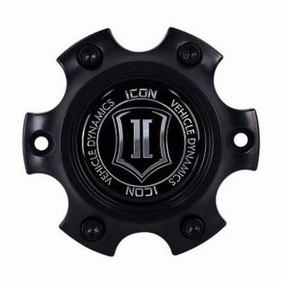 ICON Alloys Low-Profile Center Cap for 17 Rebound Wheel w/6 x120 Bolt Pattern Fits select: 2015-2022 CHEVROLET COLORADO, 2015-2022 GMC CANYON