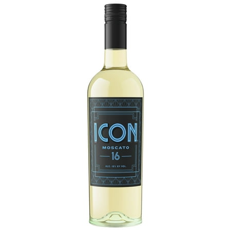 ICON Moscato Sweet Wine, 750mL Bottle, 16% ABV