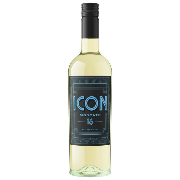 ICON Moscato Sweet Wine, 750mL Bottle, 16% ABV