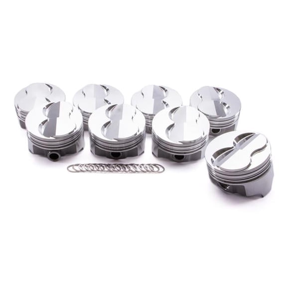 ICON PISTONS BBC Forged Domed Piston Set 4.280 Bore +18cc P/N - IC777.030