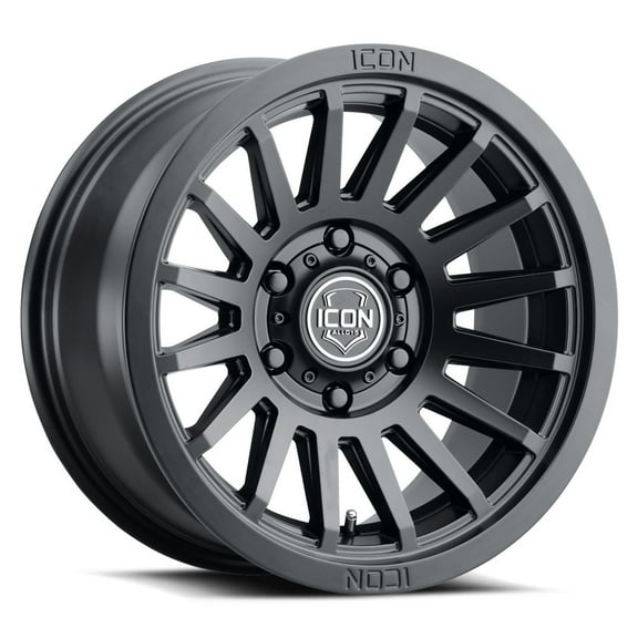 18x9 Icon Alloys Recon SLX Satin Black Wheel 6x5.5 (40mm)