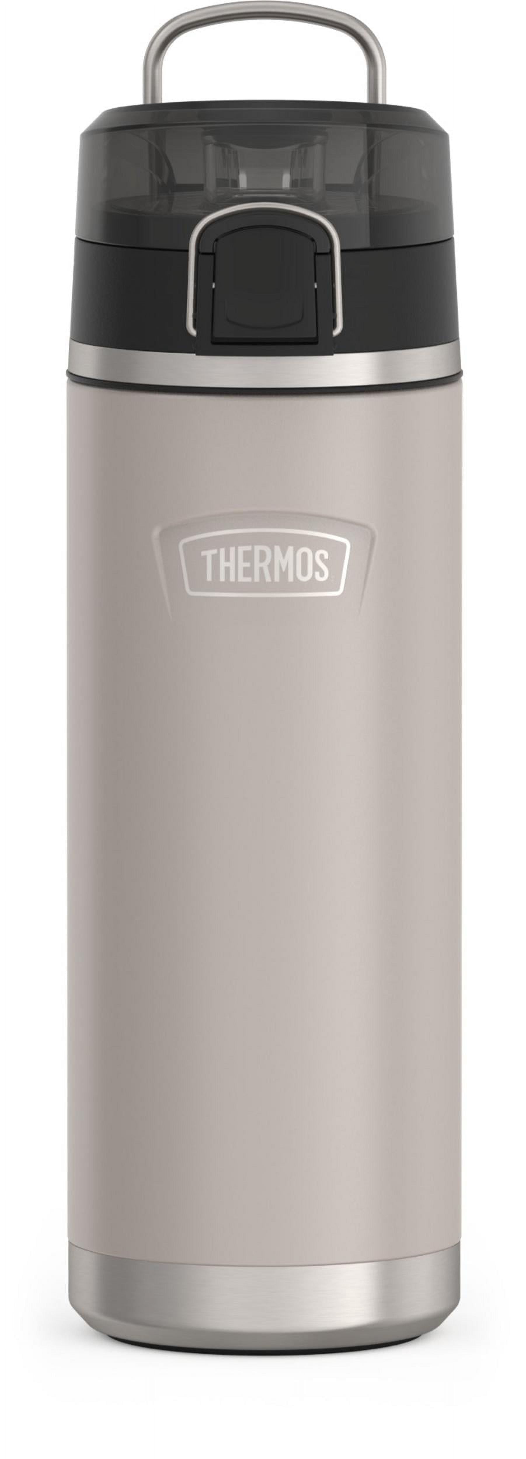 Thermos ICON Series Stainless Steel Vacuum Insulated Water Bottle with Chug Spout, Sandstone, 24oz