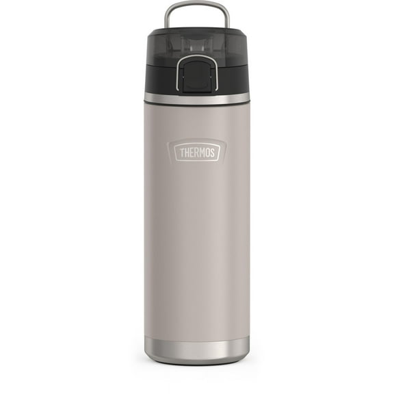 Thermos ICON Series Stainless Steel Vacuum Insulated Water Bottle with Chug Spout, Sandstone, 24oz