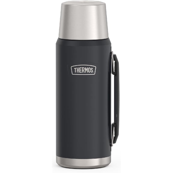 ICON SERIES, Stainless Steel Beverage Bottle, Granite, 40 oz