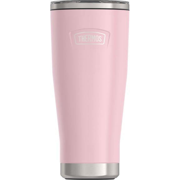 ICON SERIES, Stainless Steel Tumbler with Slide Lock, 18 Ounce, Sunset Pink
