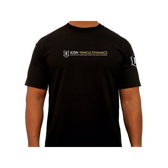 ICON Standard-Logo Tee  Black, XXXL