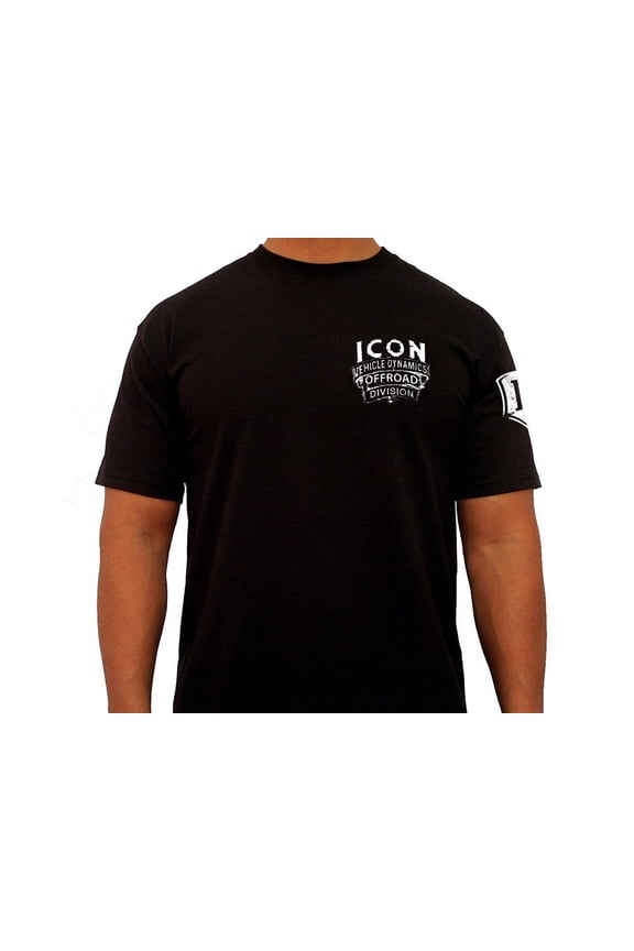 ICON Western-Logo Tee  Black, Small
