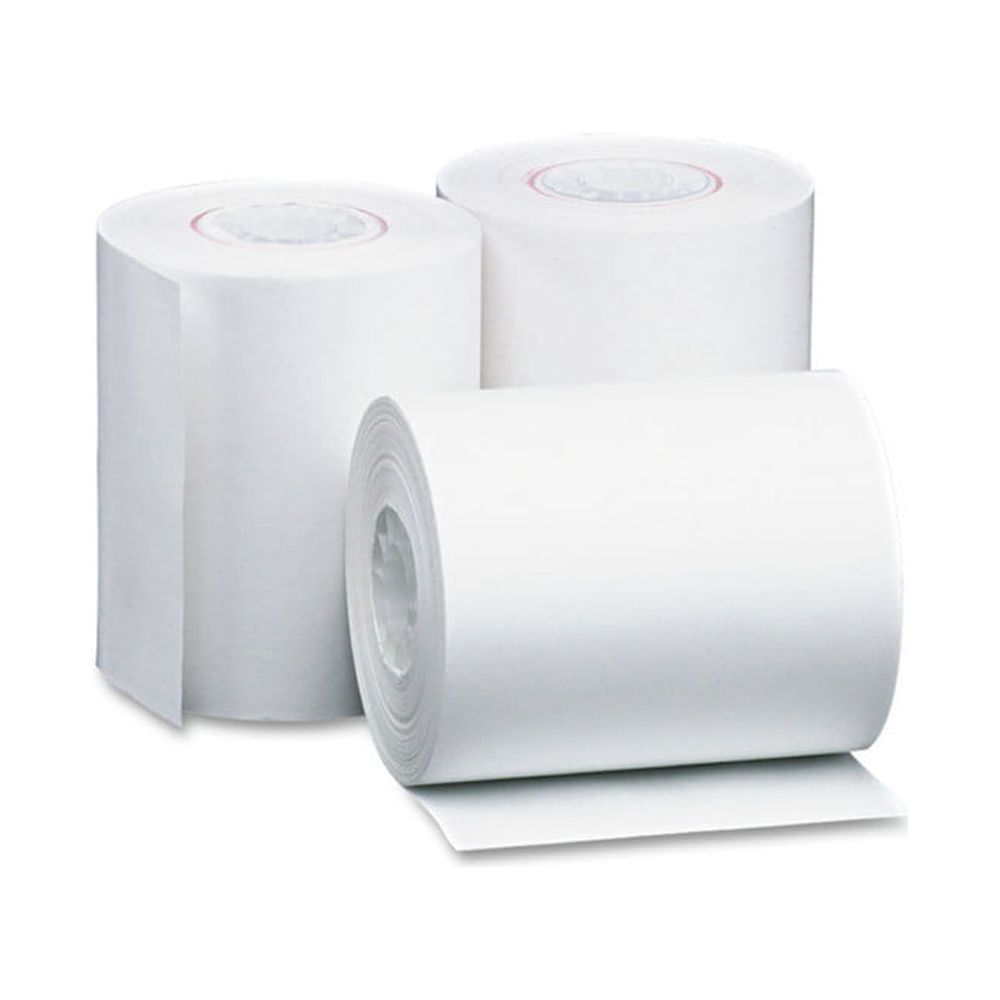 Karat 2.25 x50' Thermal Paper Rolls - White - 50 ct - Cash Register Tape