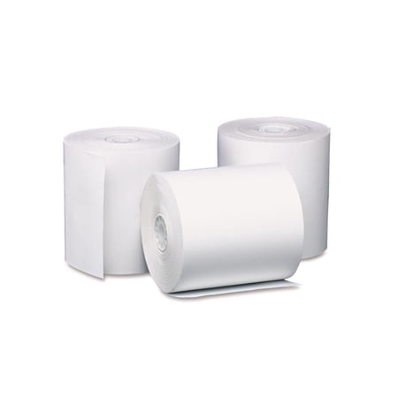 ICONEX, ICX90783044, 3-1/8" Thermal POS Receipt Paper Roll, 50 / Carton, White