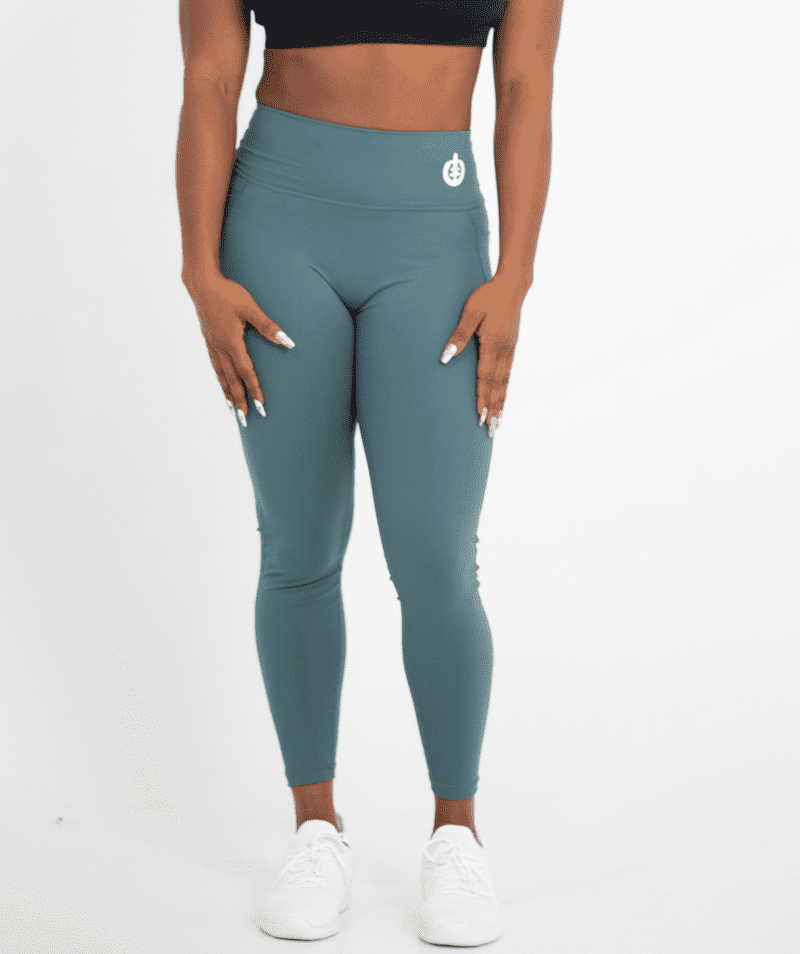 ICONI Women’s & Women’s Plus High Waisted & Squat Proof Full Length  Leggings with Pockets, Sizes S-4XL