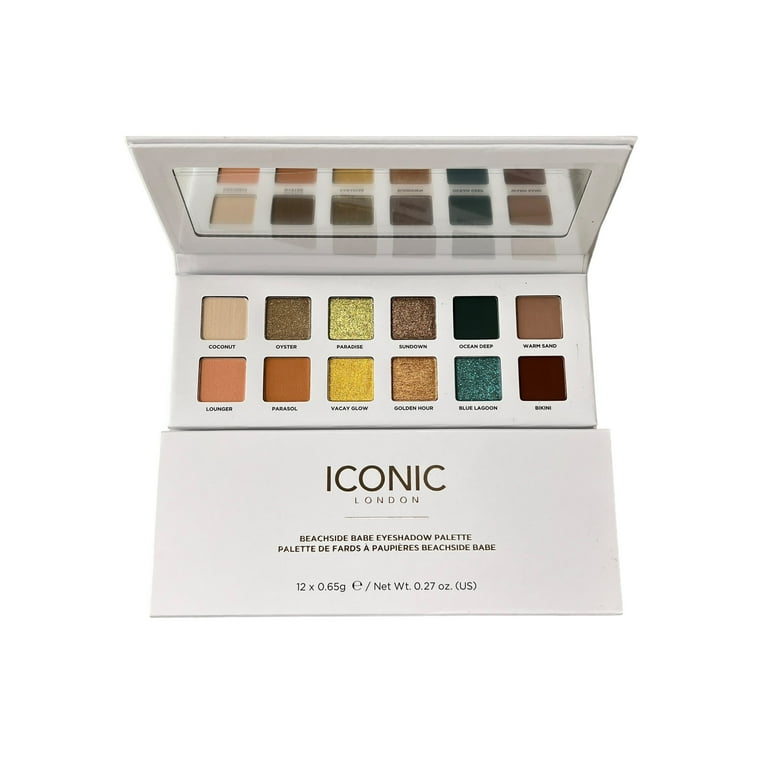 アイコニックロンドン　ビーチサイドベイブ　アイシャドウパレット　アイシャドウ Beachside Babe Eyeshadow Palette | ICONIC London US