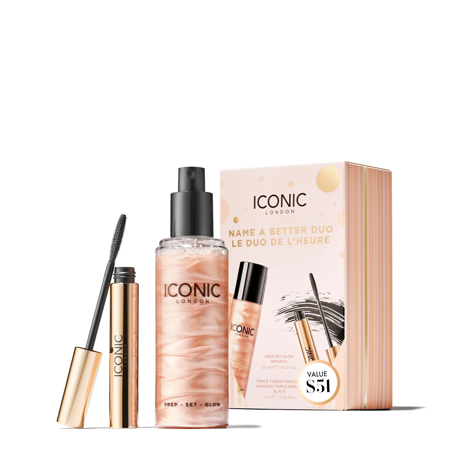 ICONIC LONDON Name a Better DUO Gift Set | Includes Triple Threat ...
