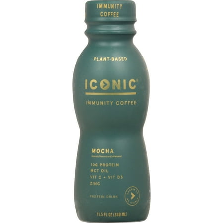 ICONIC Protein Immunity + Coffee - RTD - Mocha