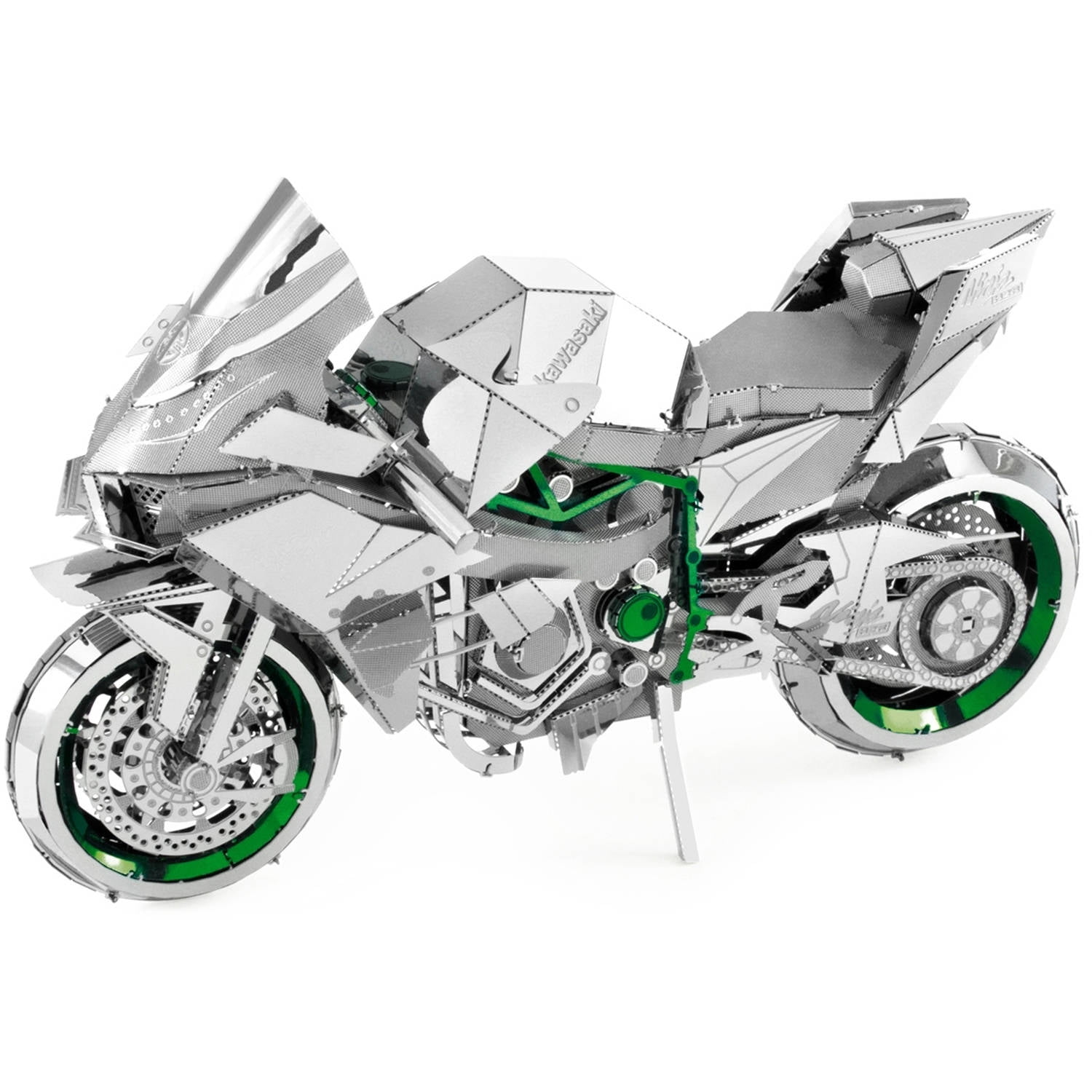 ICX021C1 - KAWASAKI NINJA H2 R METAL EARTH 3D METAL MODEL KITS