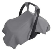 ICOPUCA Car seat Cover Muslin baby carrier cover baby blanket gray